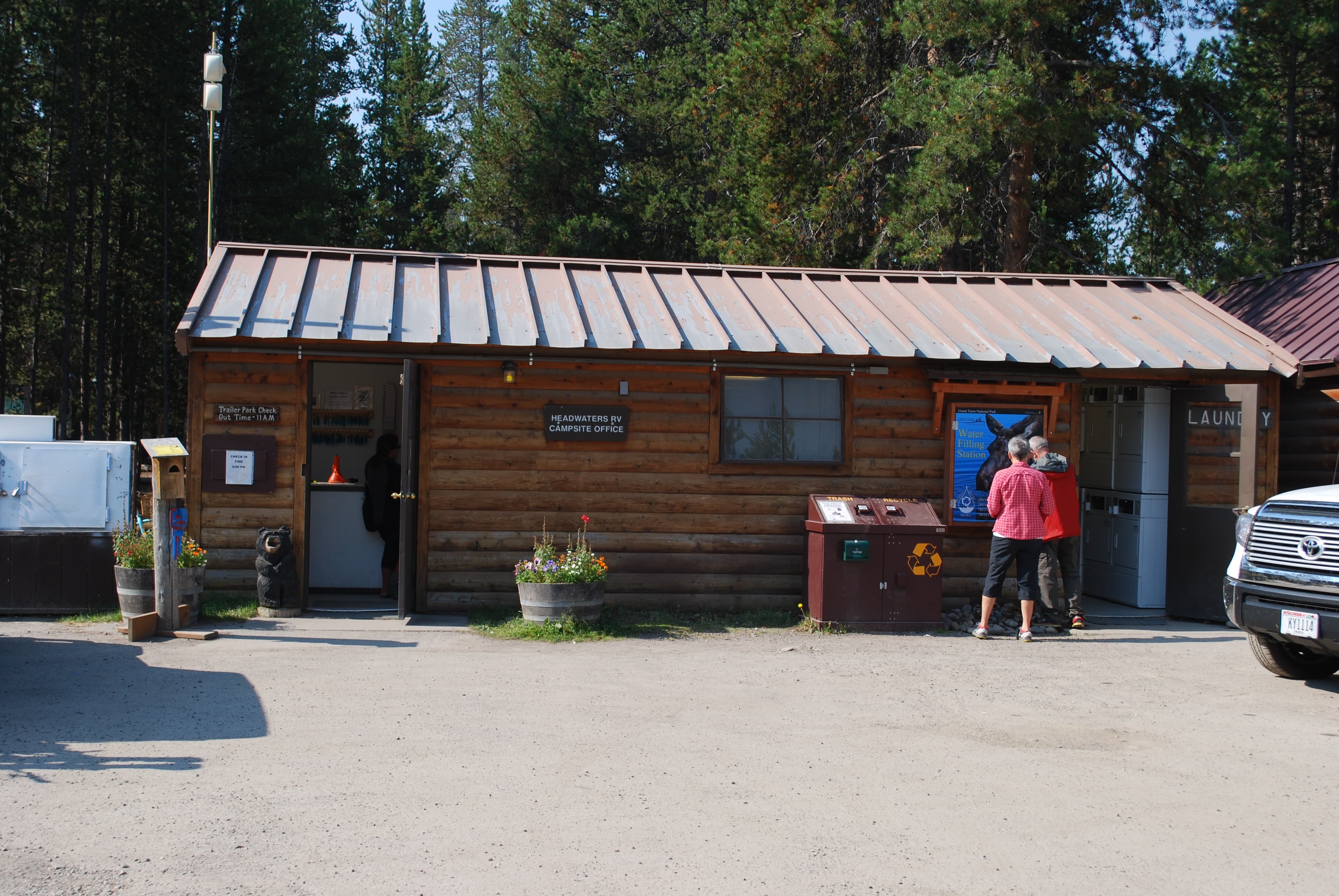 Register for your campsite at the Headwaters Campground and visit both parks.