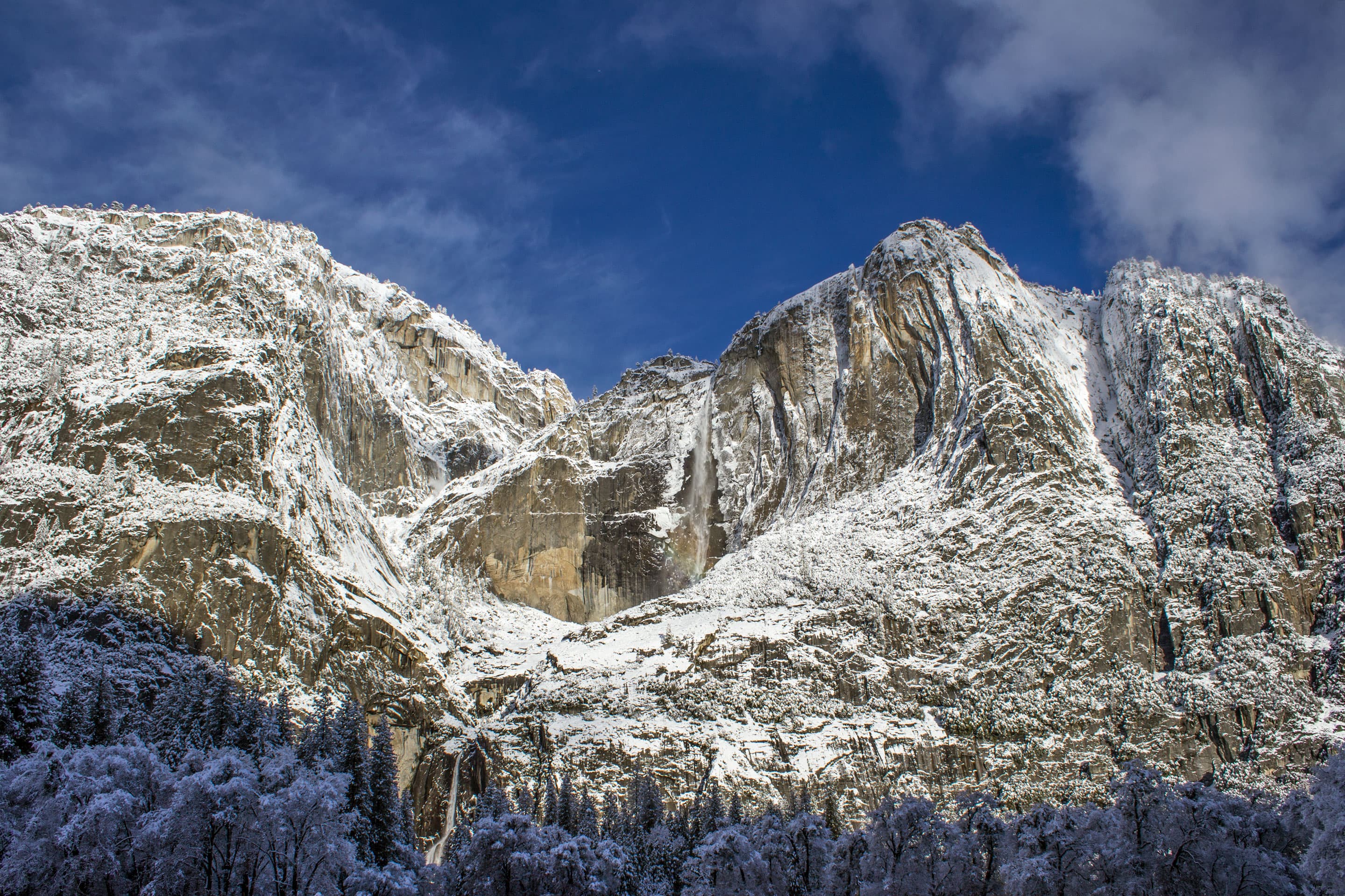 Yosemite Falls will sometimes only trickle at the end of summer, but wet winters can rejuvenate the flow.