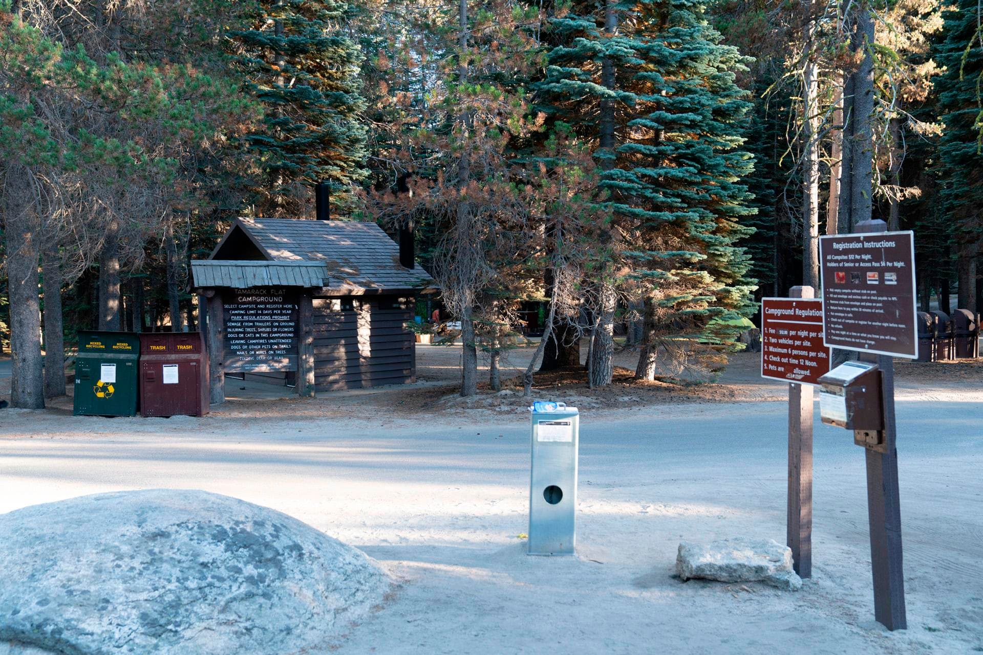 Tamarack Flat Campground Fee Area