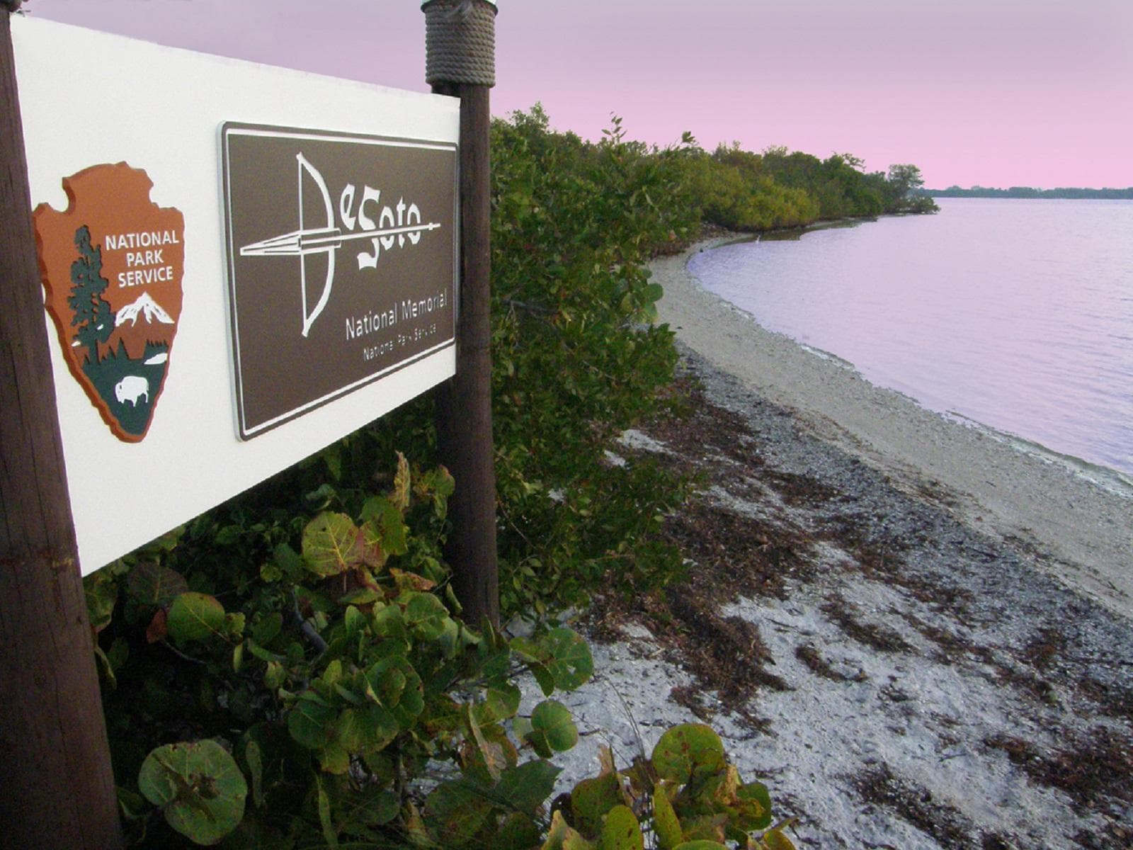 The Sunsets on another day at De Soto NM