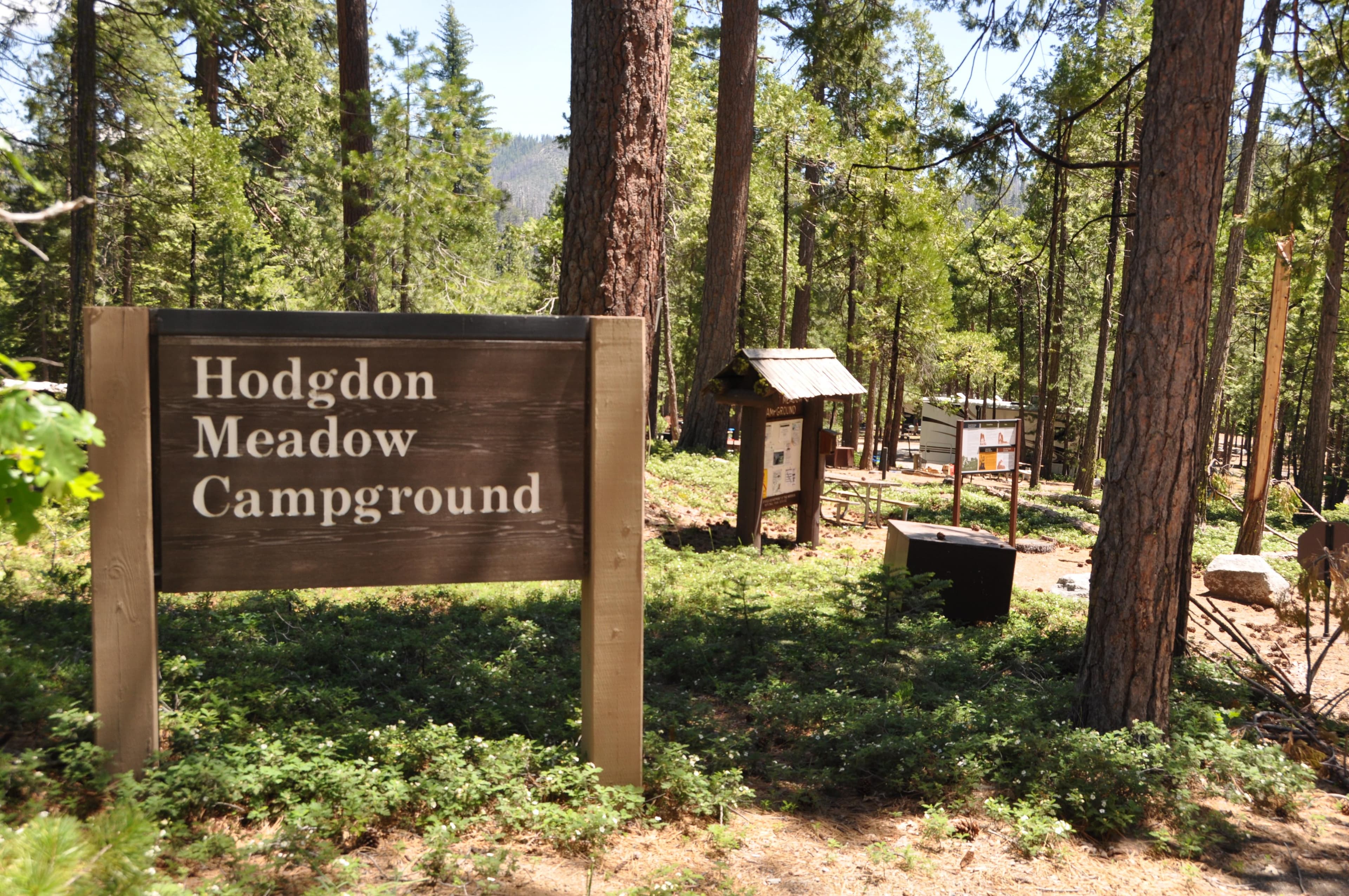 Hodgdon Meadow Entrance Sign and Bulletin Board