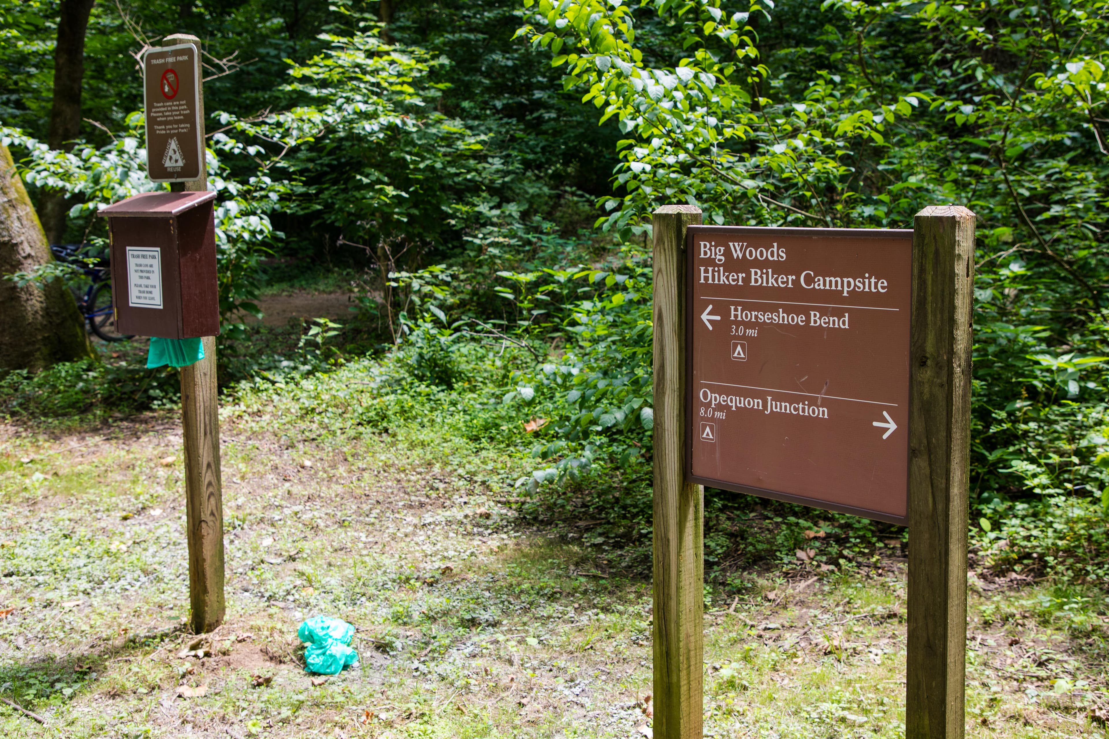 Big Woods Hiker-Biker Campsite
