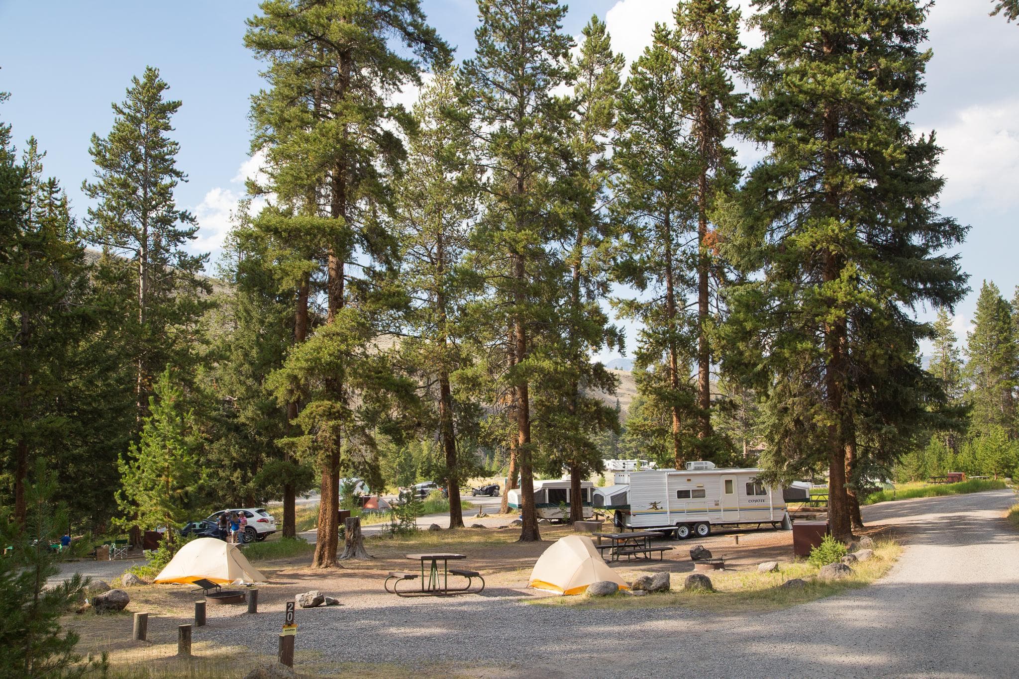 Tower Fall Campground