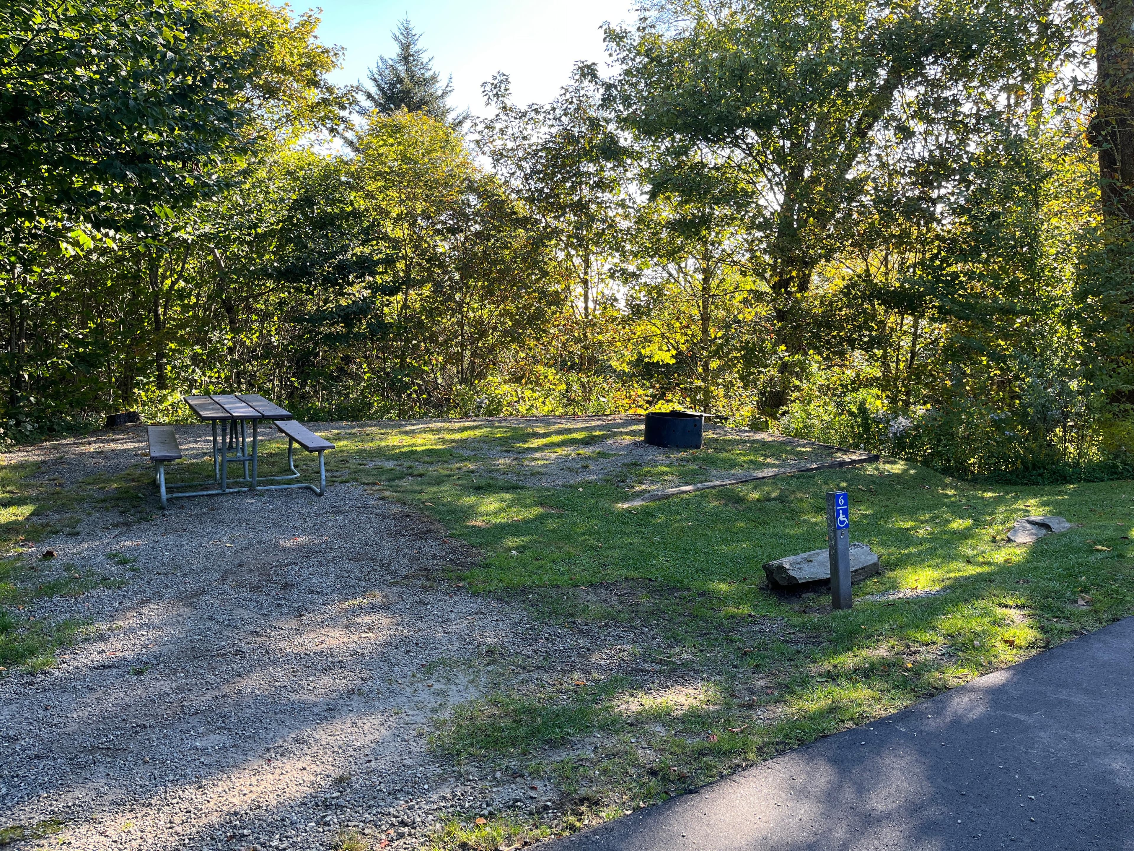 Balsam Mountain Campground includes accessible camping opportunities.