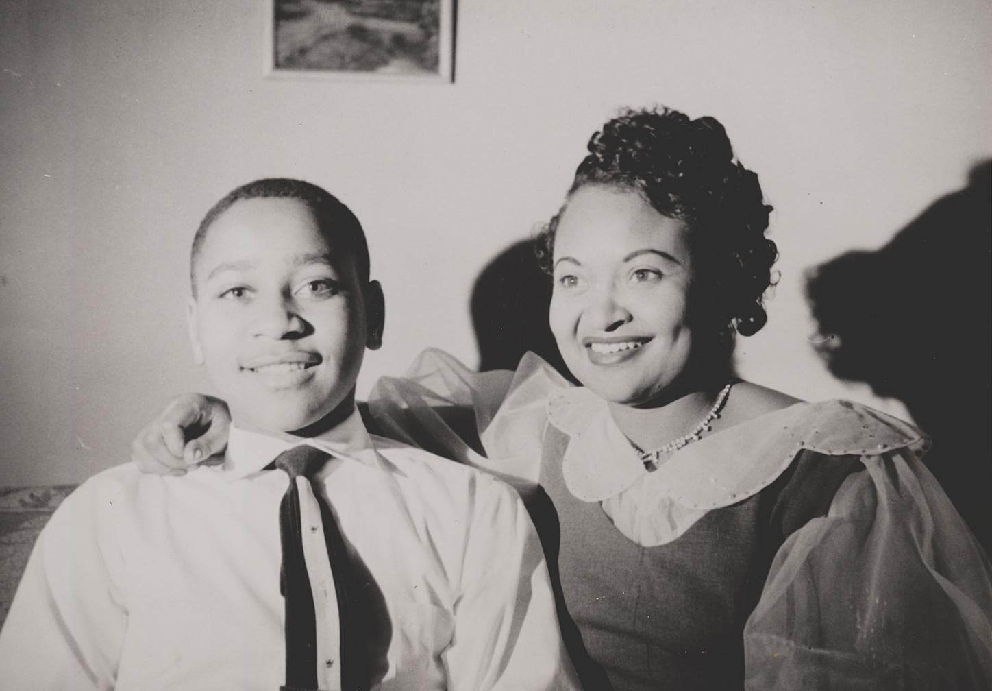 Emmett Till and Mamie Till-Mobley, ca. 1954.