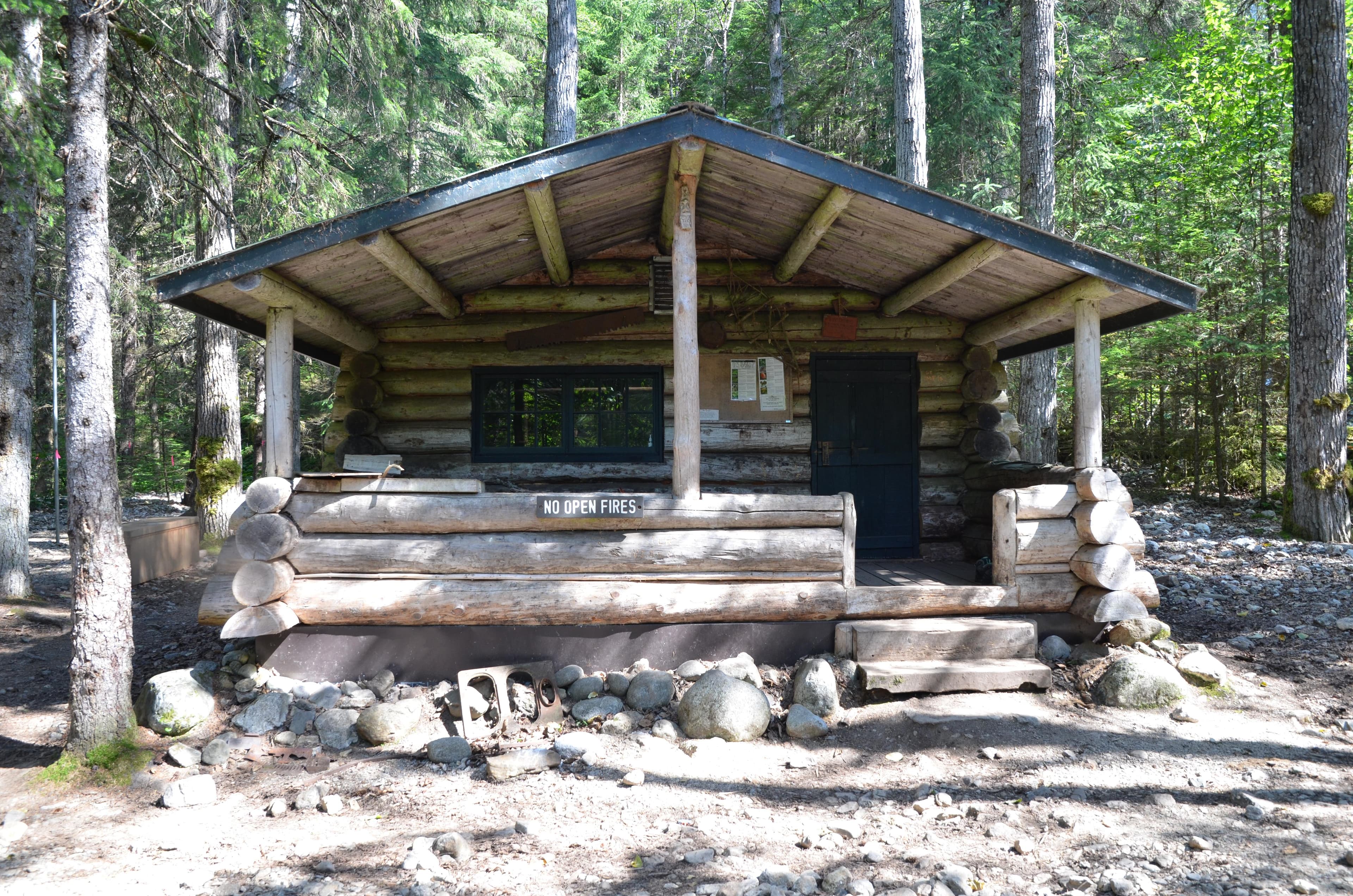 Constructed in the 1960s, the Canyon City log cabin has been part of recreational hiking for decades.