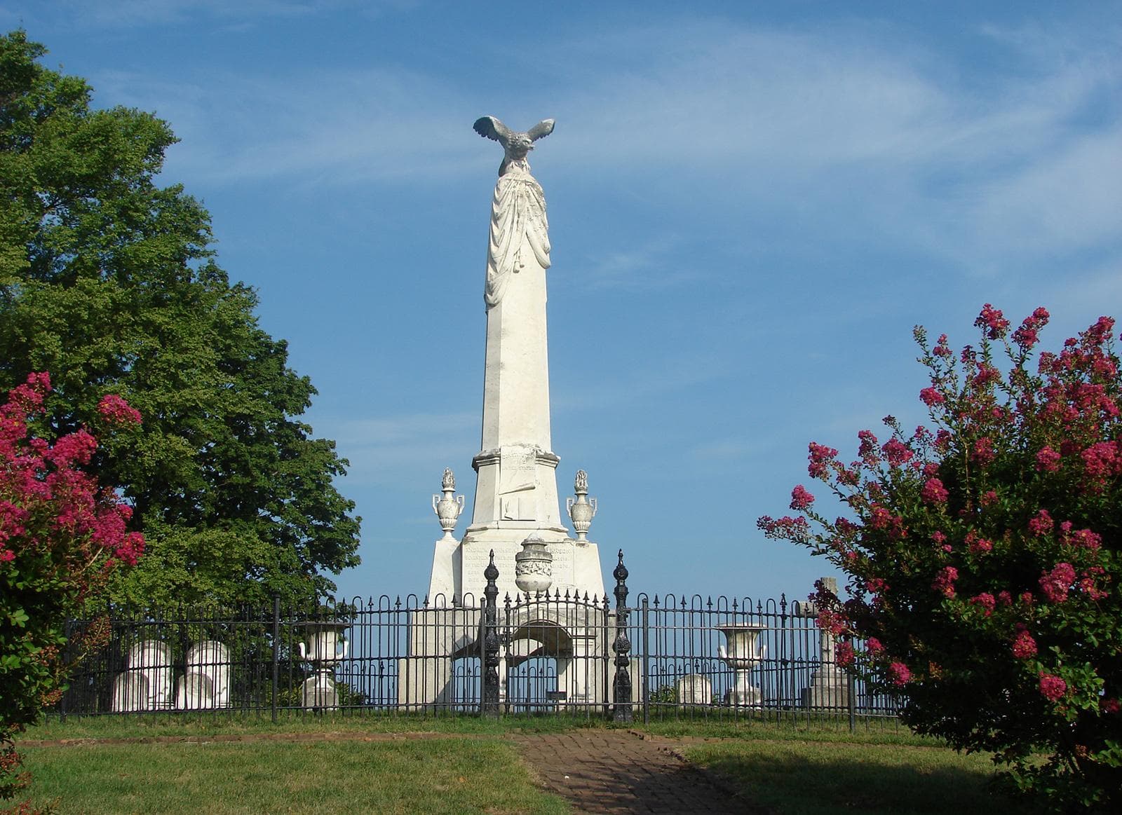 Gravestone of President and Mrs. Andrew Johnson