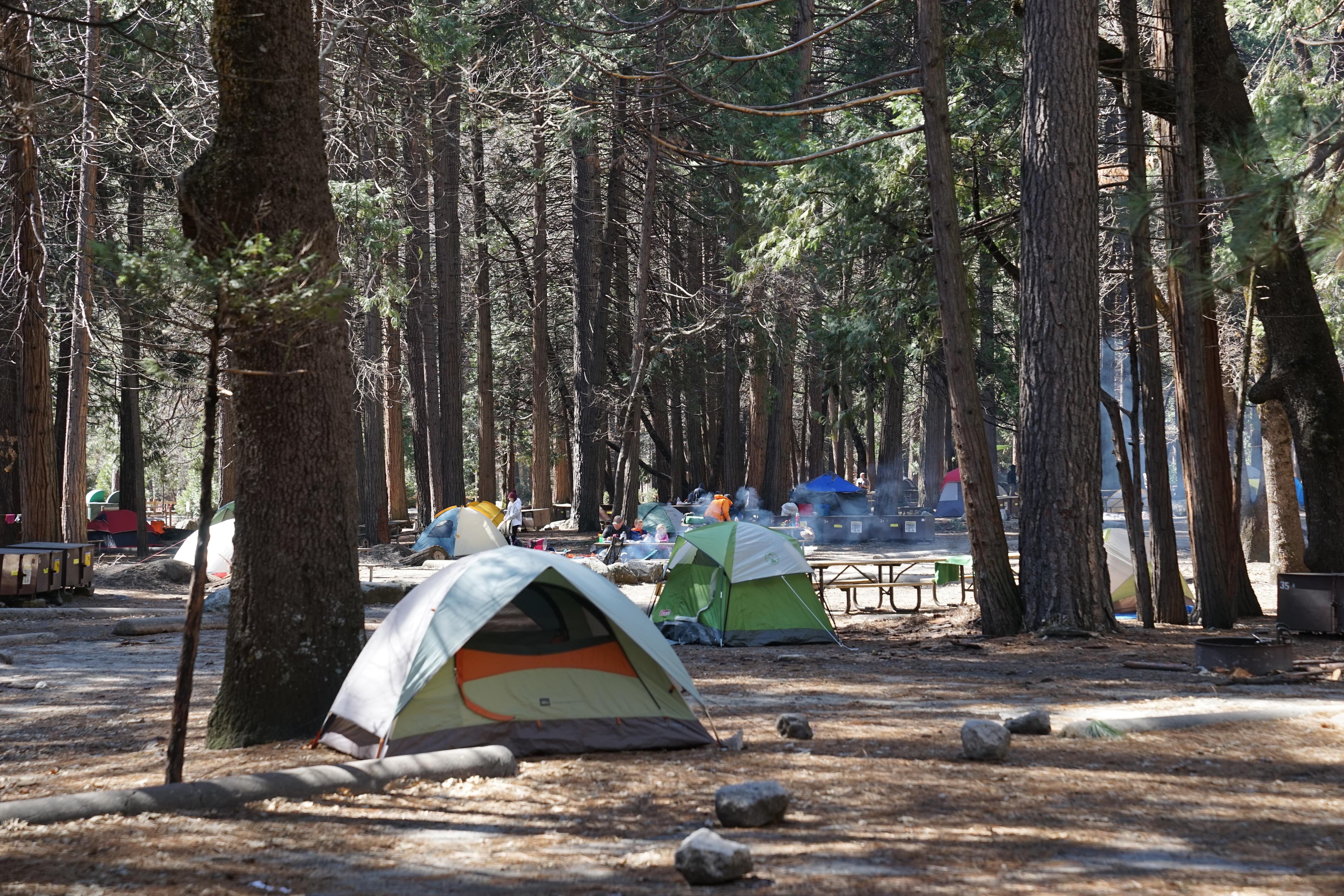 Camp 4 with tents