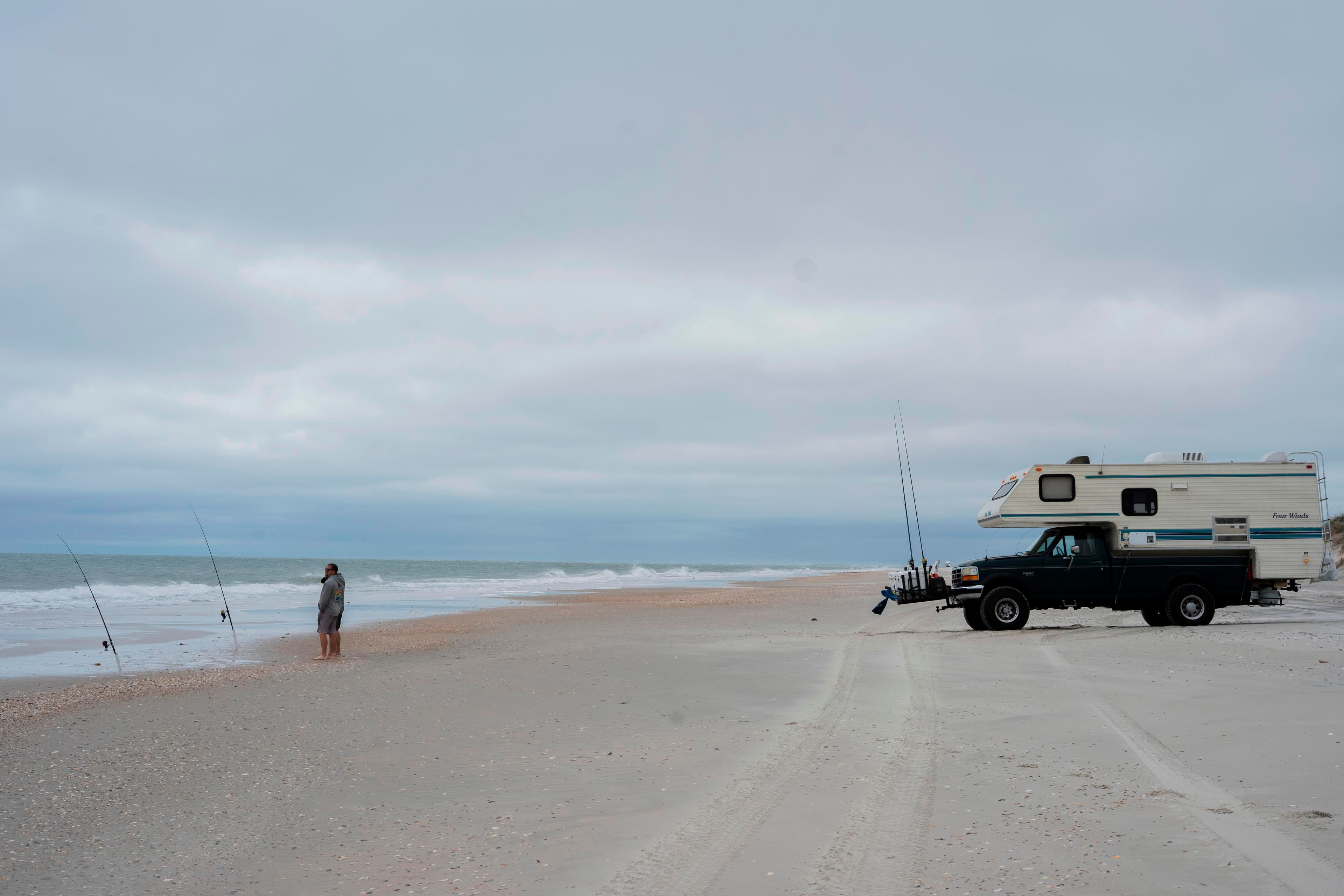 North Core Banks - Beach Camping