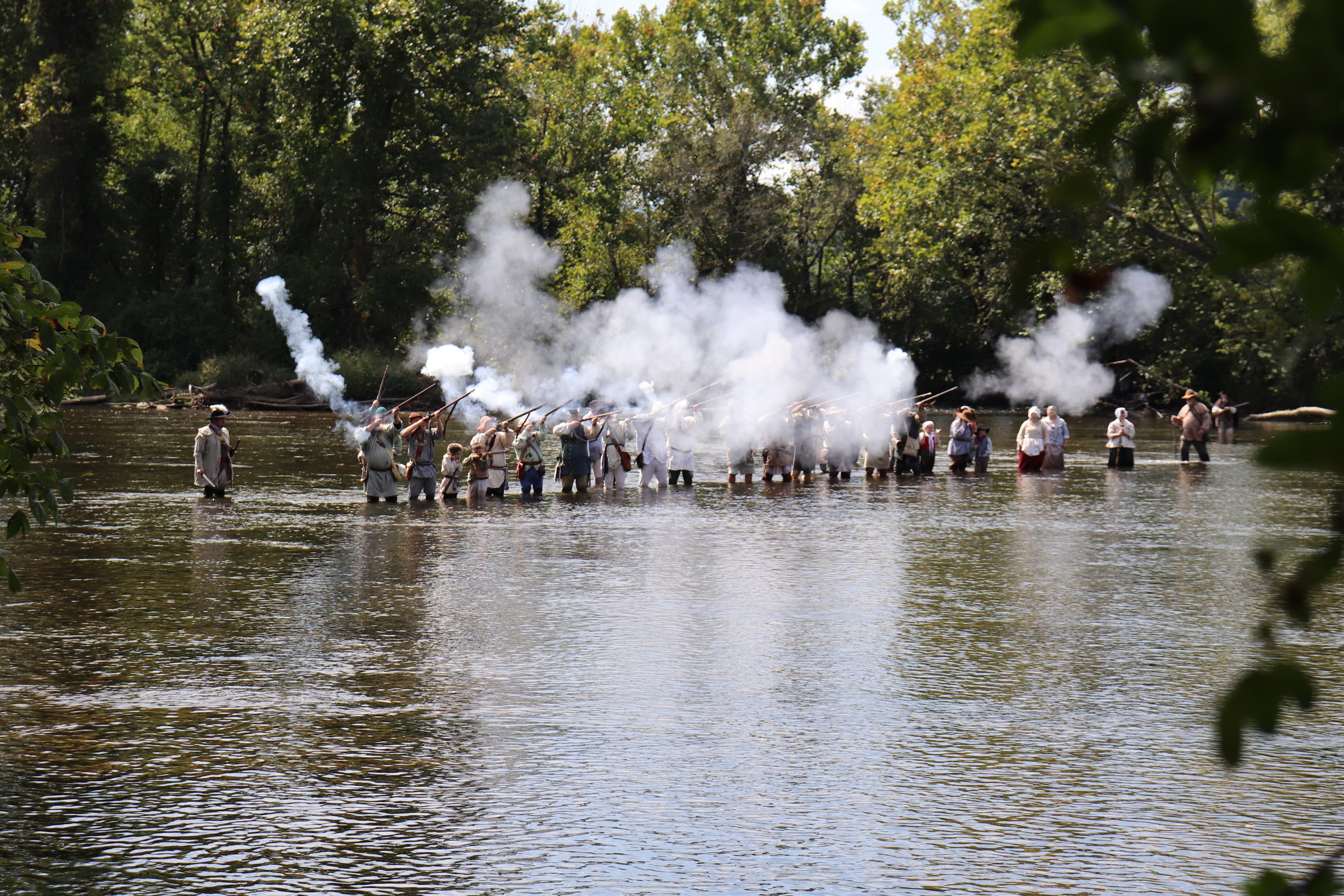Living historians bring the Overmountain Victory Trail to life.