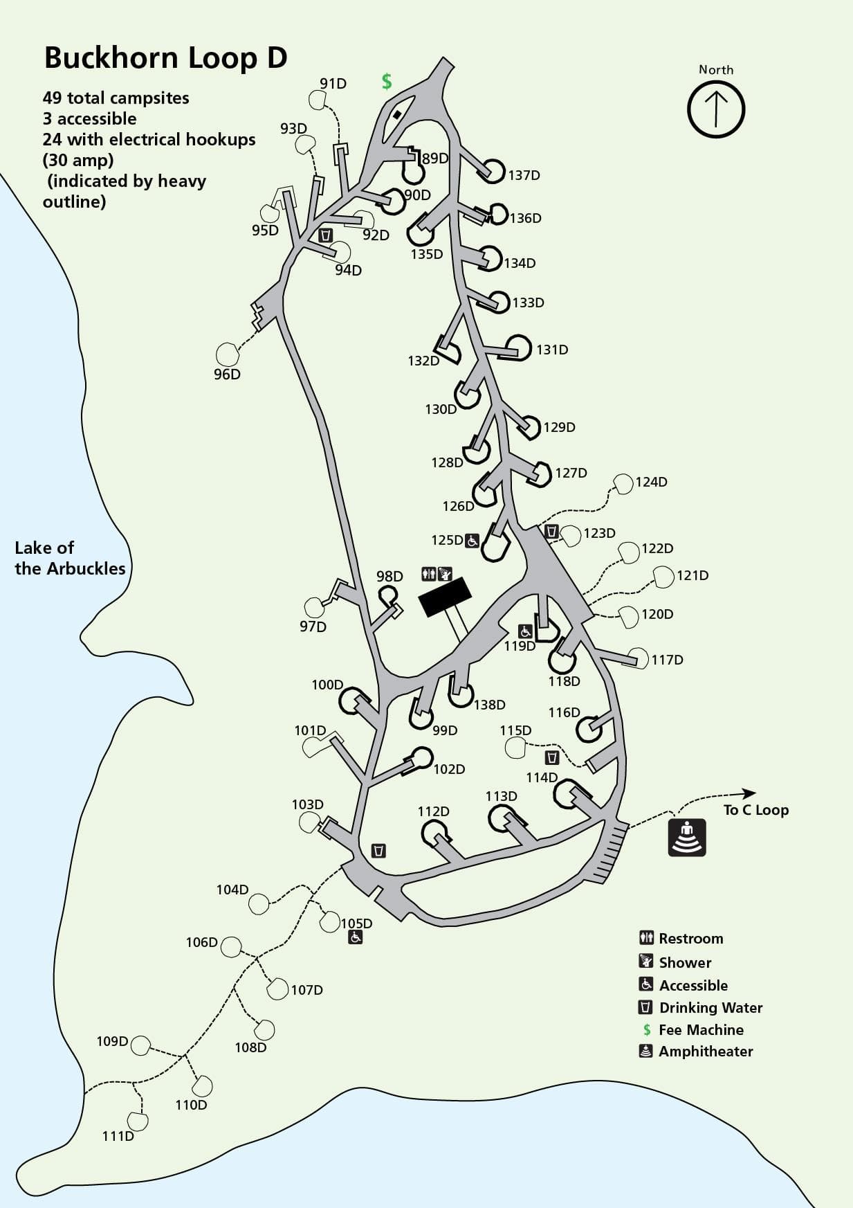 Buckhorn Loop D Map