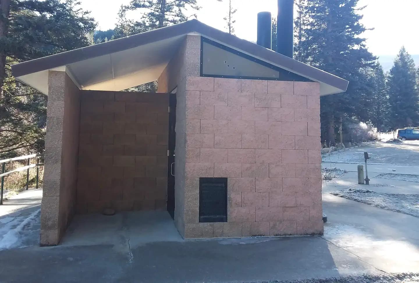 Campground lavatory.