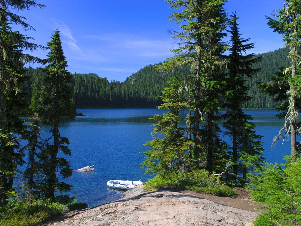 Mowich Lake, July 2005